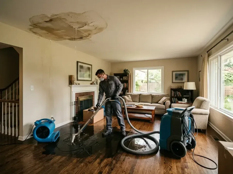 attic-pipe-burst-ceiling-drip-008 — frequently asked questions, Water Damage Restoration & Carpet Care in Berryville, VA